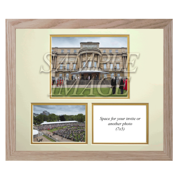 Multi Aperture Garden Party Frame in Oak
