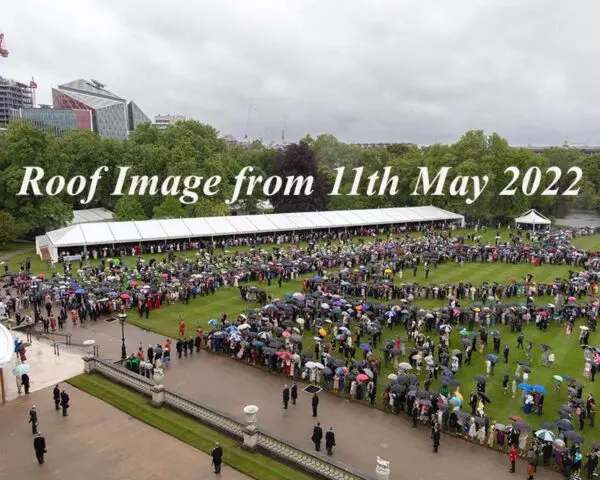 Commemorative 2022 Royal Garden Party Framed Photograph - Image 4