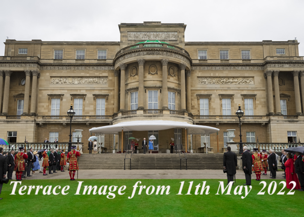 Commemorative 2022 Royal Garden Party Framed Photograph - Image 3