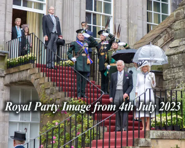 Commemorative 2023 Royal Garden Party Framed Photograph - Image 18