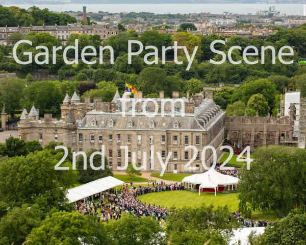 Commemorative 2024 Royal Garden Party Framed Photograph - Image 15