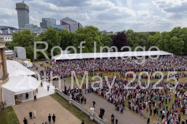 Commemorative 2025 Royal Garden Party Framed Photograph - Image 17