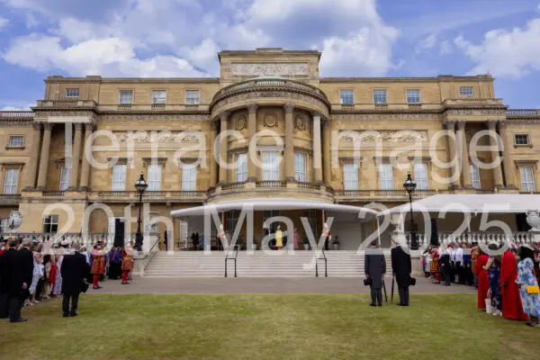 Commemorative 2025 Royal Garden Party Framed Photograph - Image 16