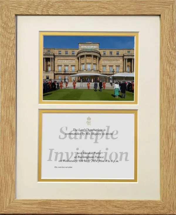 Commemorative 2025 Royal Garden Party Framed Photograph - Twin Aperture