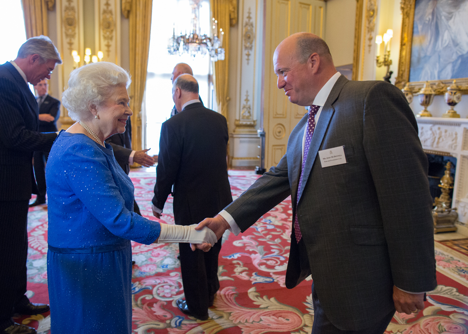 Reception Photograph from buckingham Palace