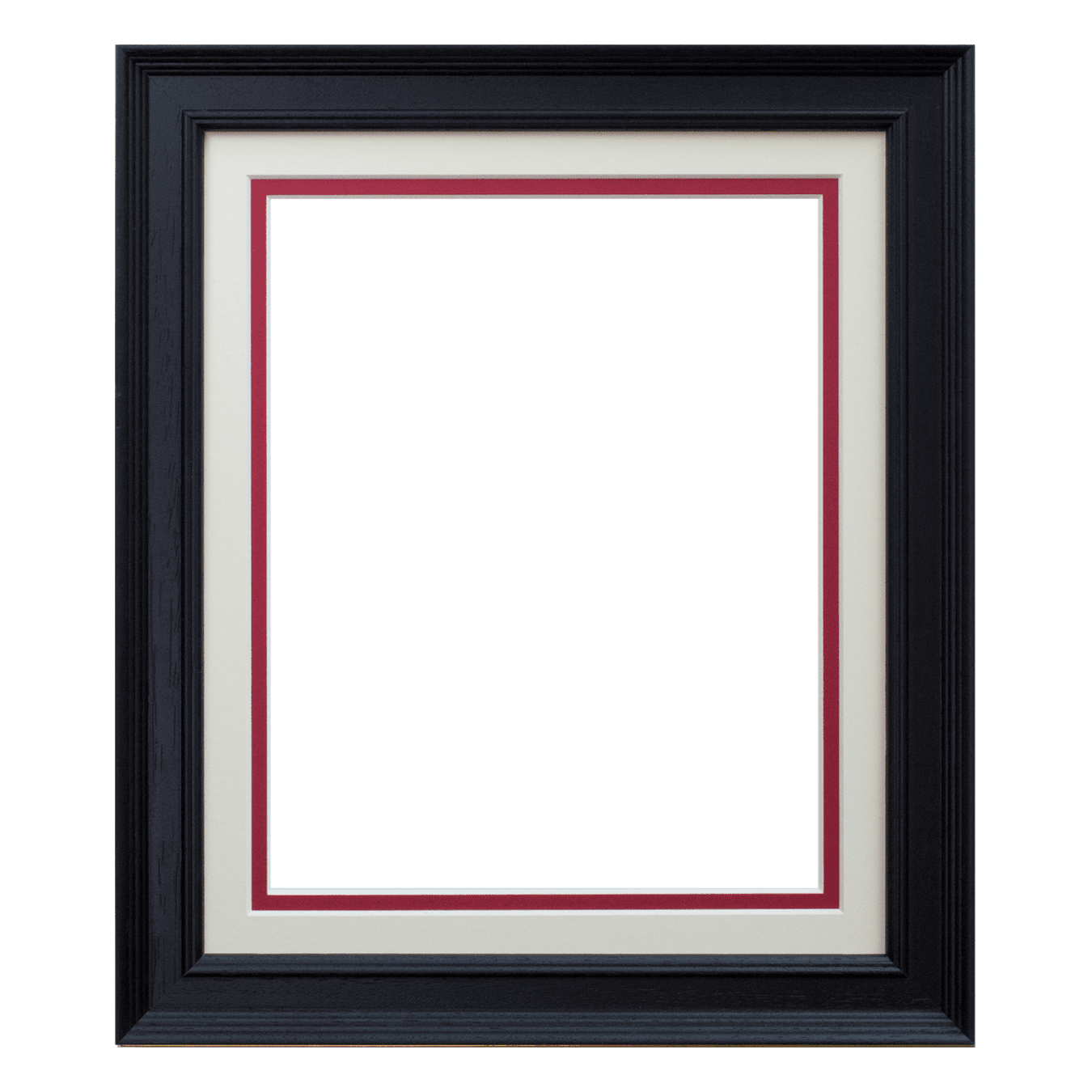 Sculpted Black Frame Image