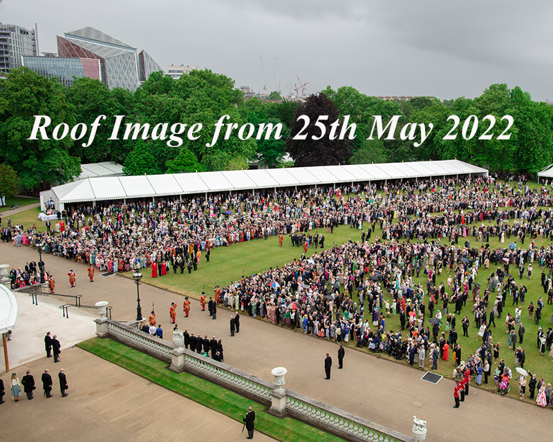 Commemorative 2022 Royal Garden Party Framed Photograph