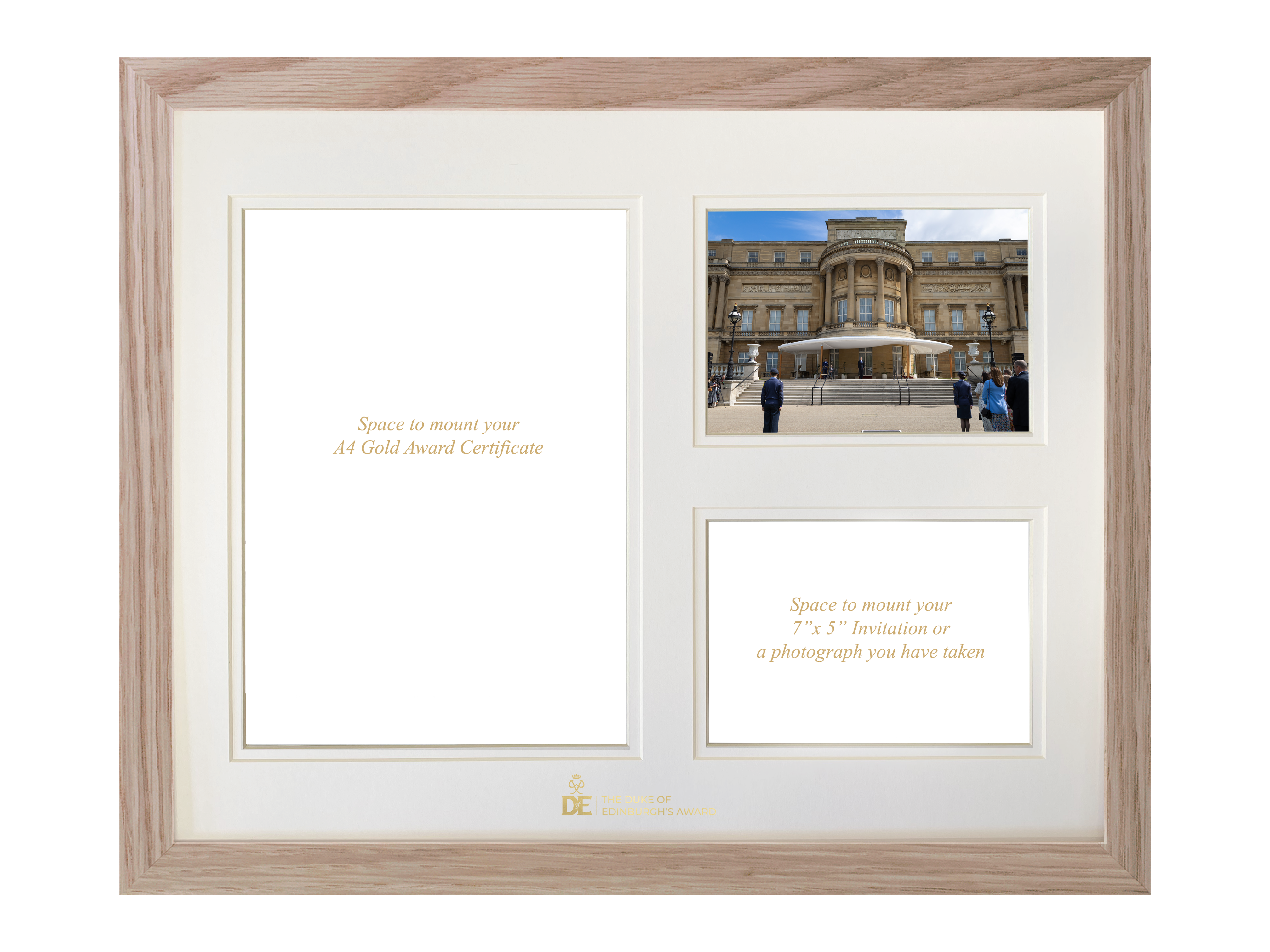 Frame (12″x10″) and Mount with 8″ x 6″ Aperture to hold a photograph