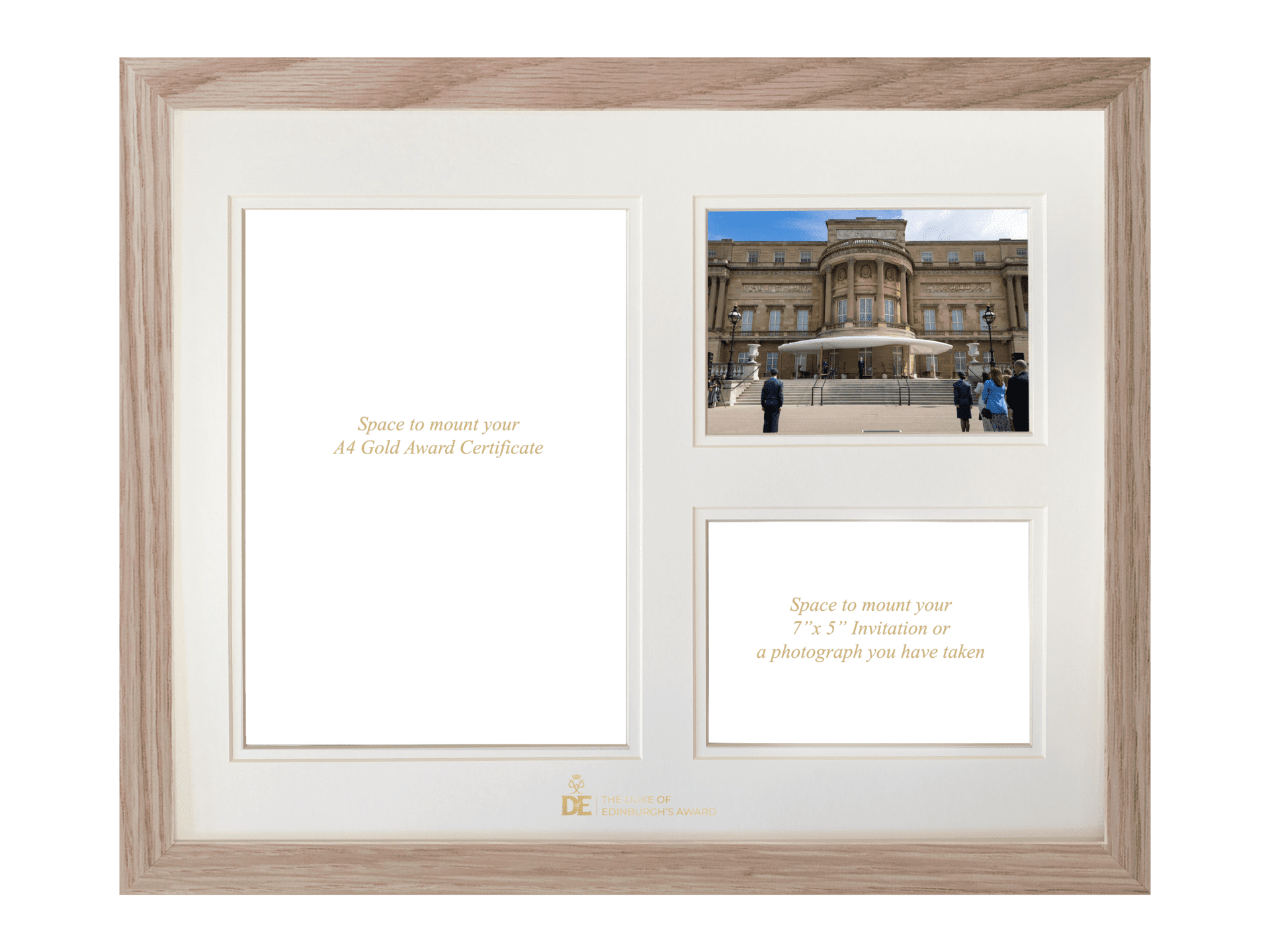Frame (12″x10″) and Mount with 8″ x 6″ Aperture to hold a photograph