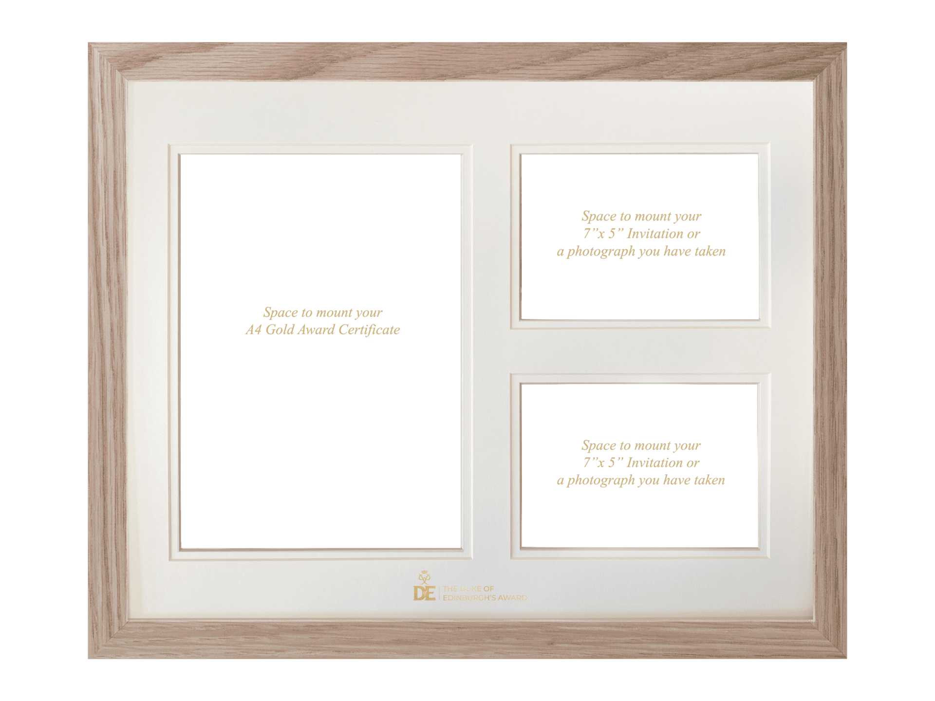 Frame (12″x10″) and Mount with 8″ x 6″ Aperture to hold a photograph