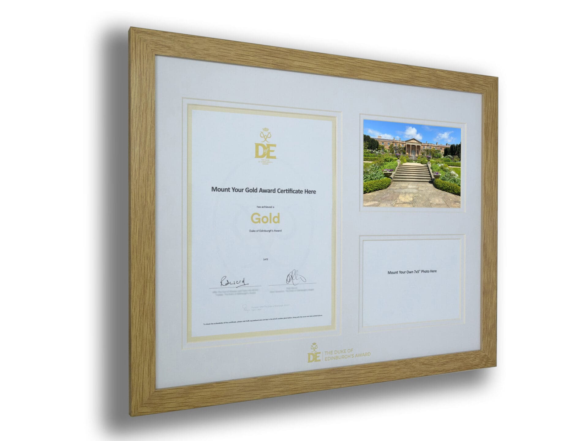 Portrait Frame and Mount with Two 7″ x 5″ Apertures (NI)